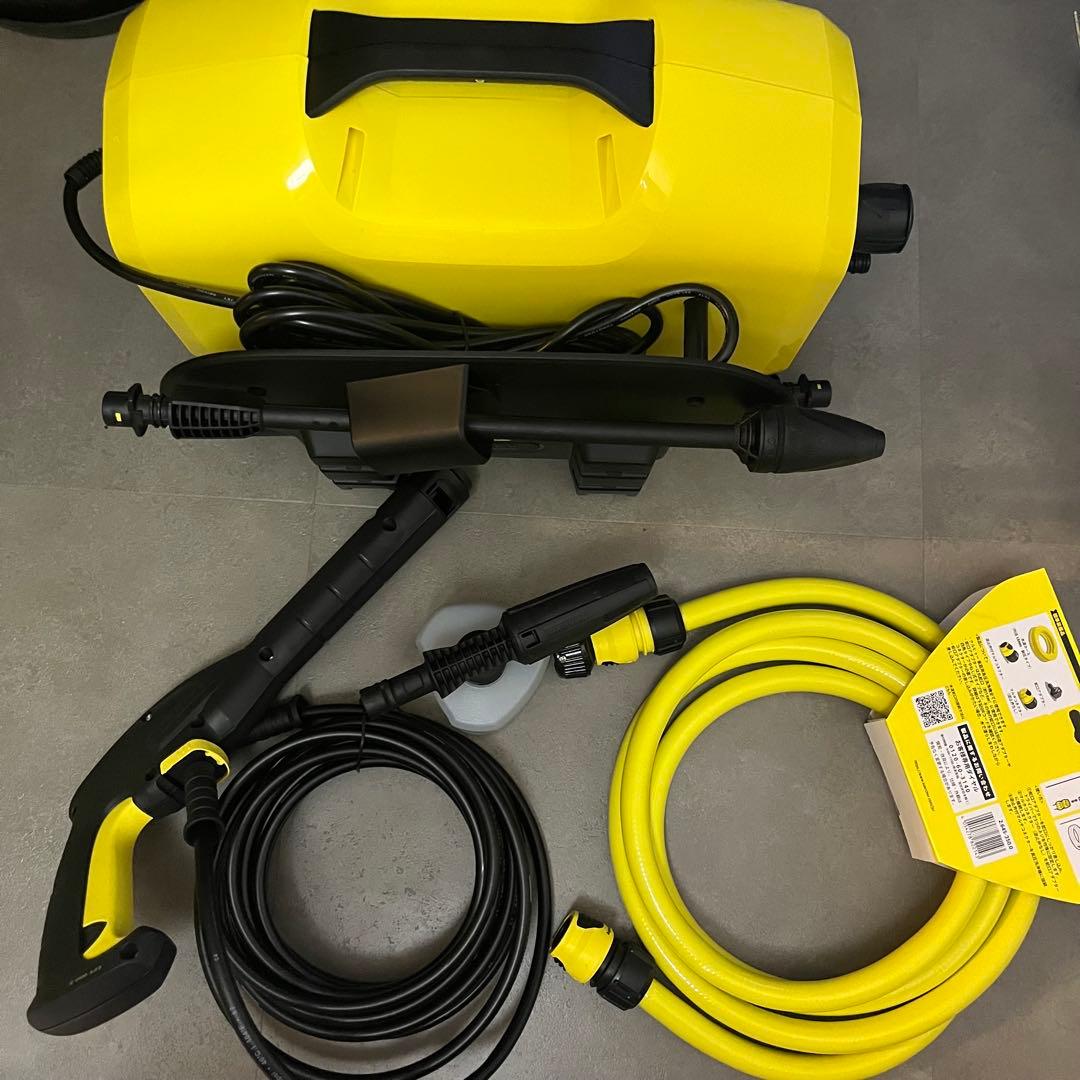 ケルヒャー KARCHER K2サイレント　3M水道ホース3点セット付き