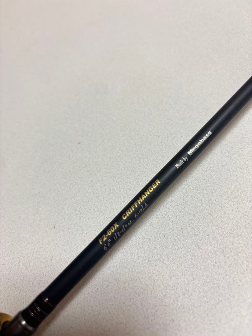 希少　F2-60X CRIFFHANGER ベイトフィネス　メガバス