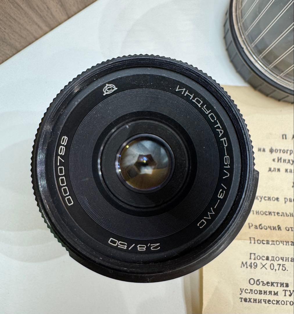 Industar61 L/Z MC 　 90ジュピター　星ボケ　カメラ本体付き