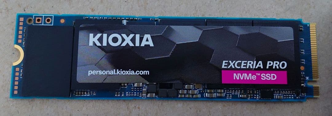 内蔵型SSD KIOXIA EXCERIA PRO 1TB NVMe SSD