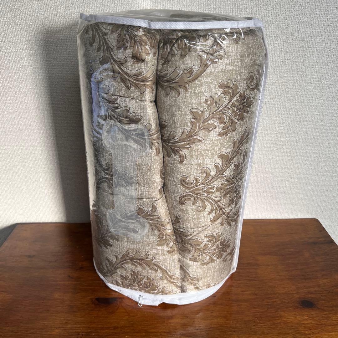 【２枚】モリリン ほこりが出にくい カーボンホット掛けふとん＜シングル＞ゴールド