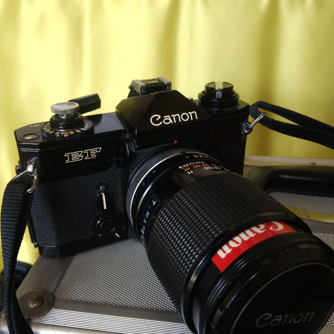 Canon EF フィルムカメラ 2台セット美品+三脚+ボックス