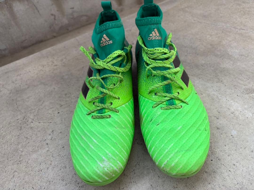 adidas サッカーシューズ グリーン FG