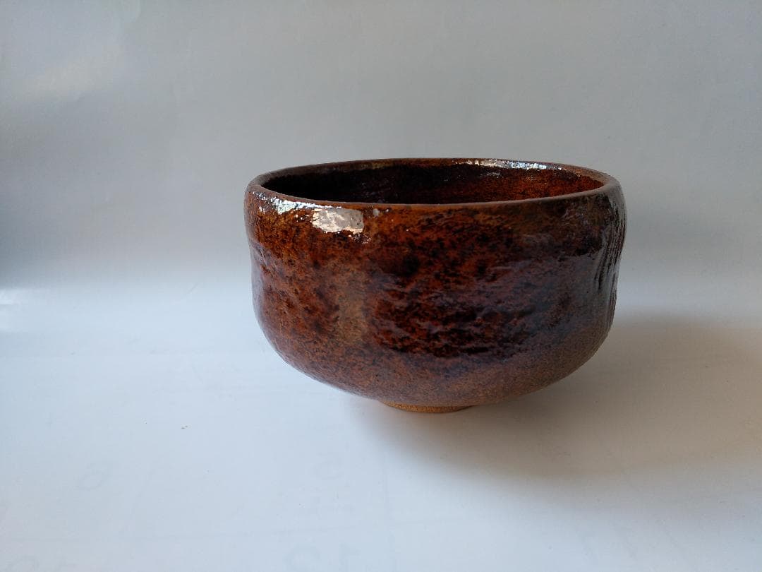 松雲窯 泉喜仙 作 大樋茶碗 大樋焼 共箱 栞 茶道具 抹茶碗 新品 未使用