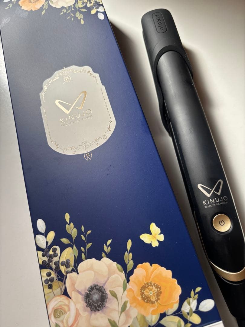 KINUJOW DS200-BK ブラック ストレートヘアアイロン