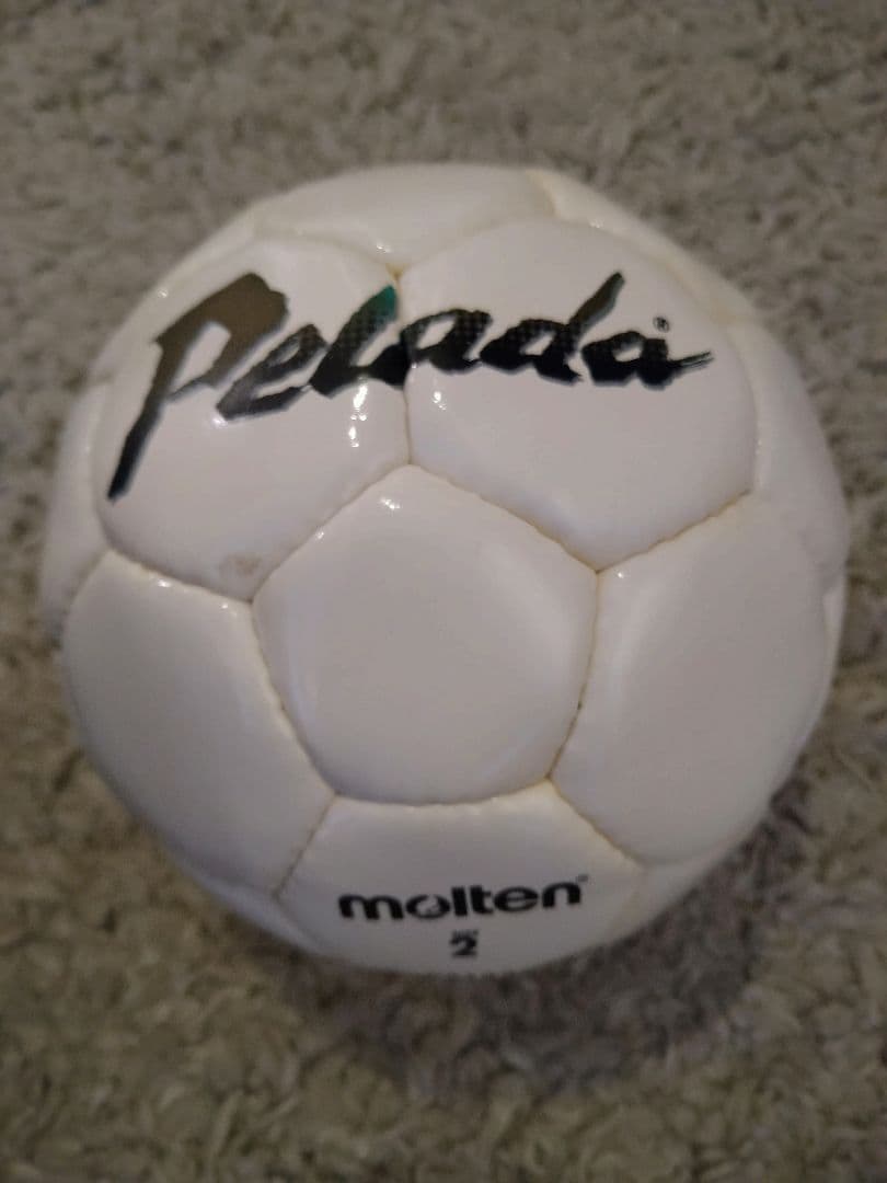 ラモス瑠偉　直筆サインボール　2001年