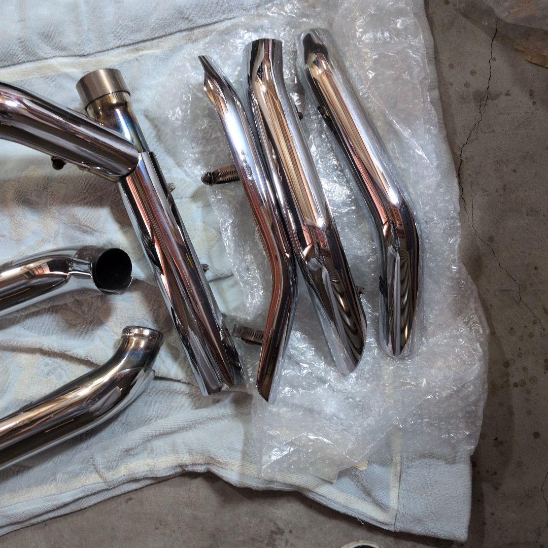 FLHX？ ツーリング用純正スチールーム マフラー