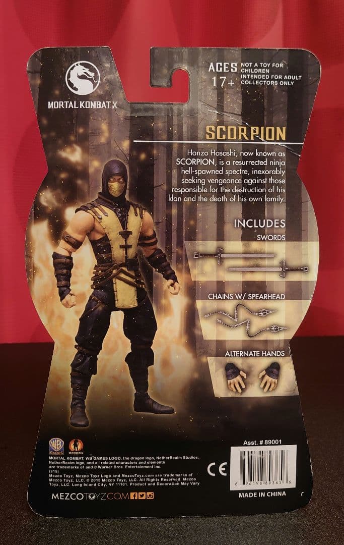 モータルコンバットX スコーピオン ブラッディ版 レア