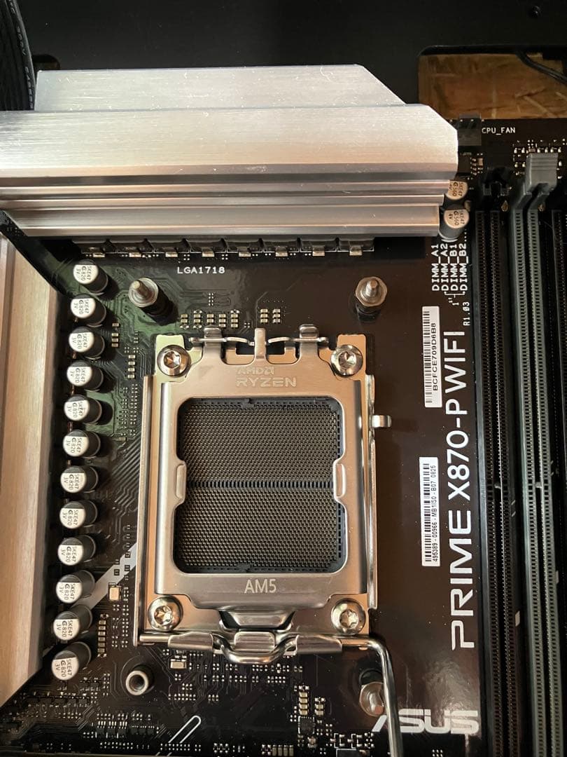 ジャンク？ ASUS X870-P WIFI-CSM マザーボード