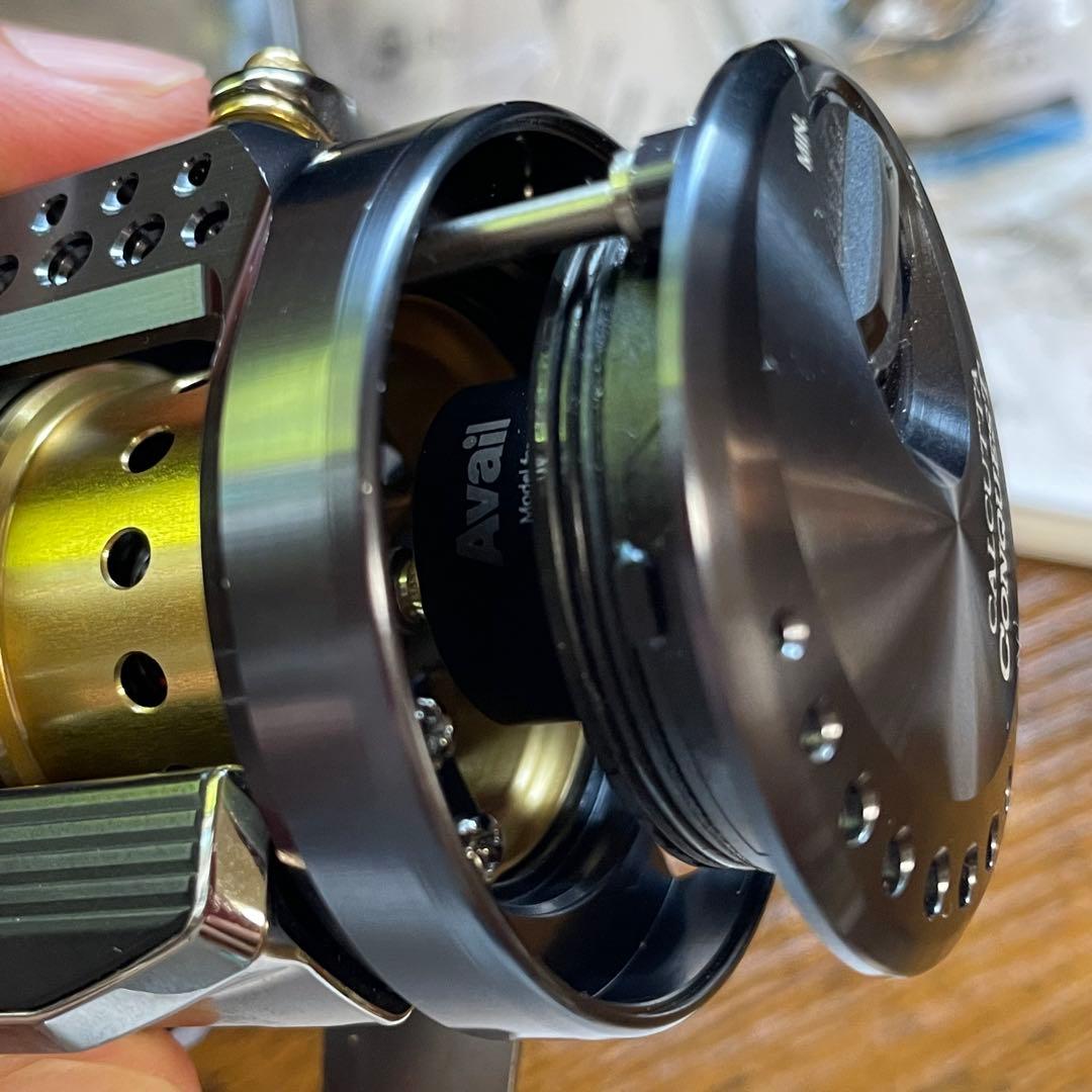 Cupcait simpシマノカルカッタコンクエスト31HG 渓流カスタム