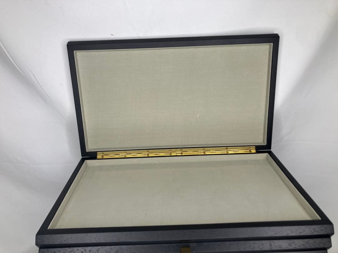 木製 ブラック アクセサリーケース