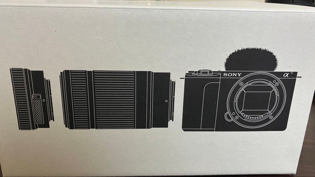 SONY ZV-E10Ⅱ ホワイト　 ダブルズームレンズキット 本体 + 付属品