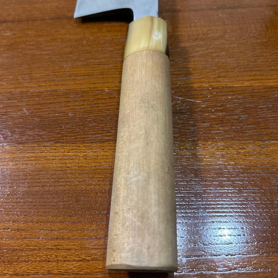 出刃包丁 直吉作 全長33,5cm刃18cm ★送料無料 ★水牛柄付