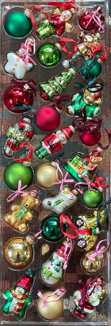 クリスマス⭐︎オーナメント　レトロアメリカン　28個セット