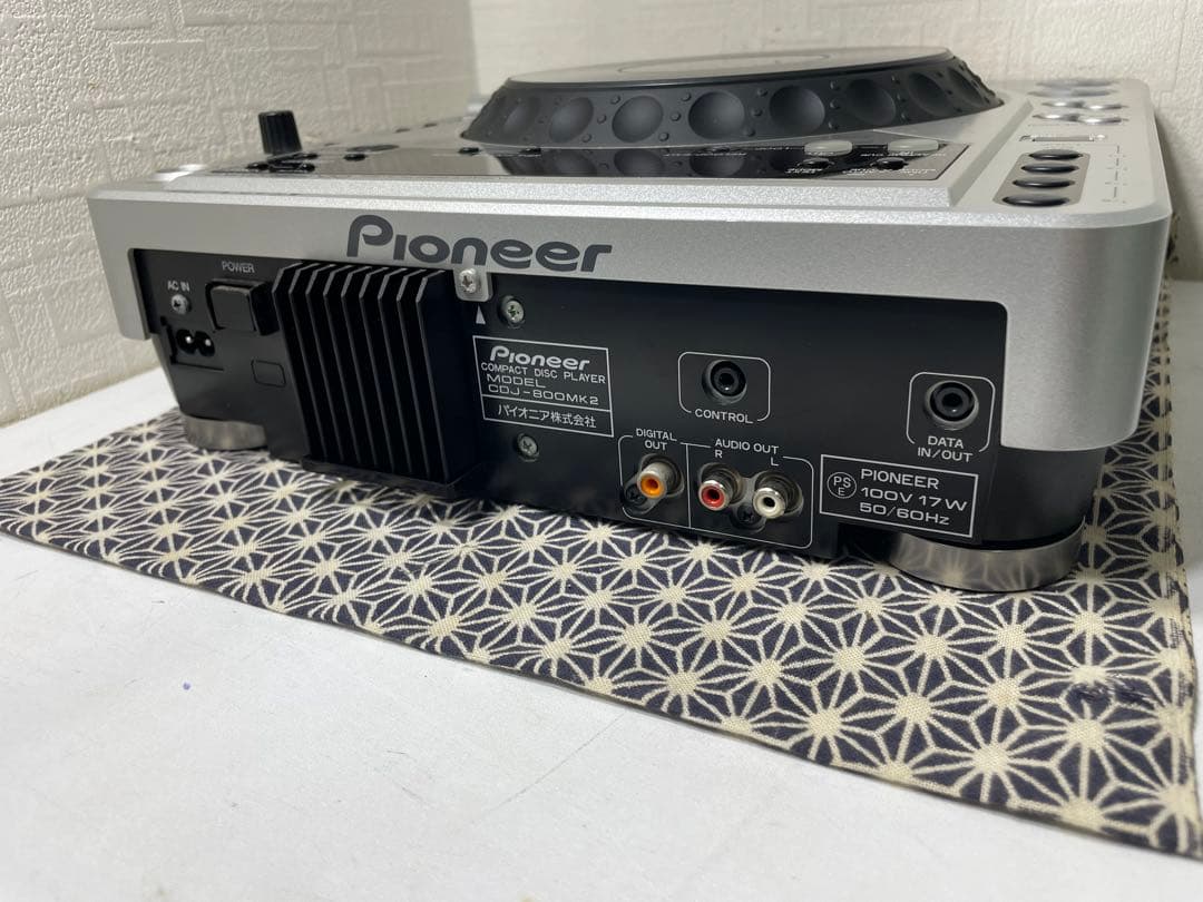 pioneer dj パイオニア　CDJ-800mk2 レンズメンテナンス