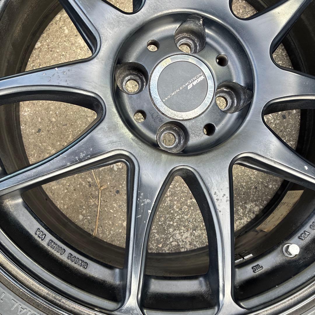 naon様WORK EMOTION KIWAMI エモーションキワミ 17インチ