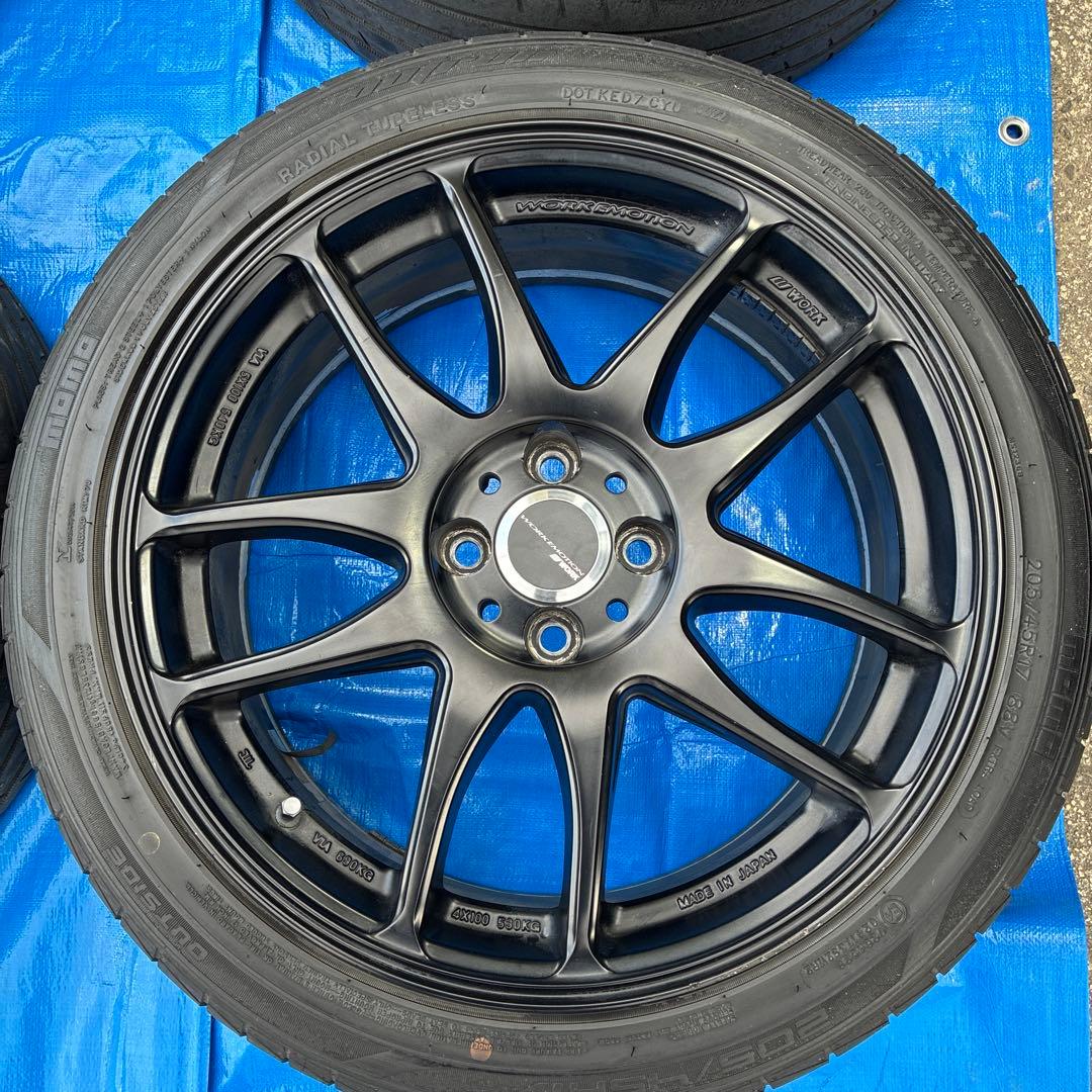 naon様WORK EMOTION KIWAMI エモーションキワミ 17インチ