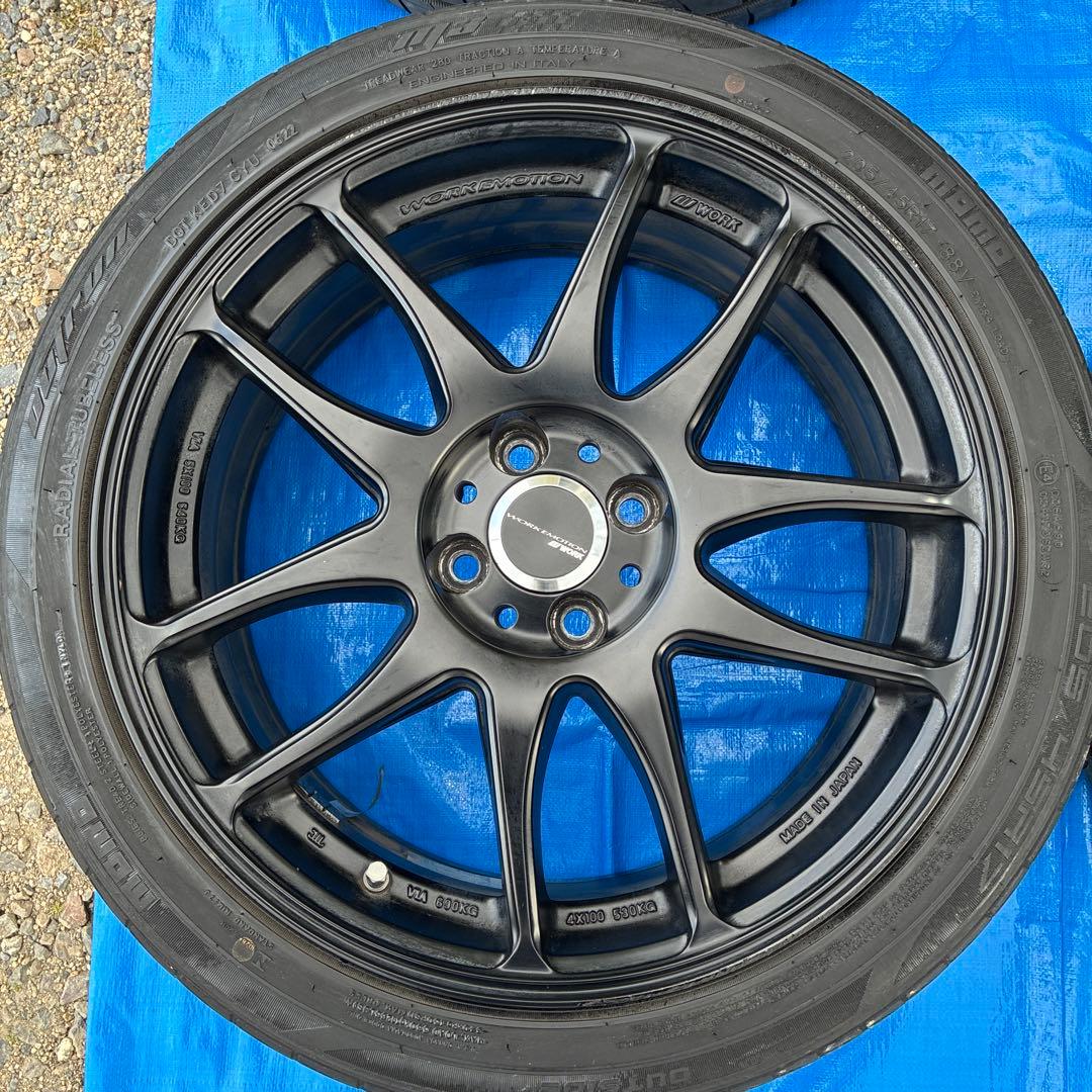 naon様WORK EMOTION KIWAMI エモーションキワミ 17インチ