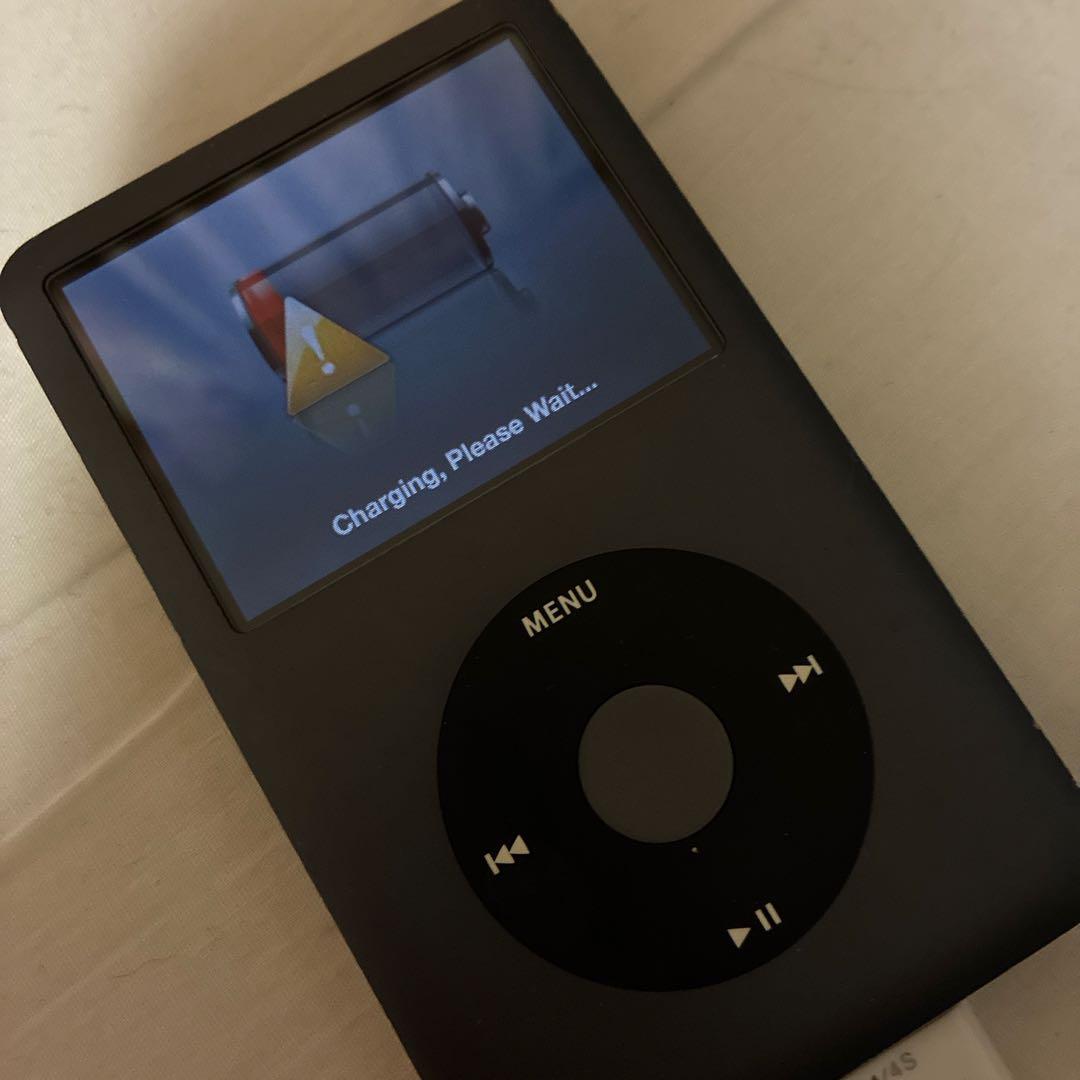 Apple iPod Classic 160GB ブラック 黒 傷ありジャンク品