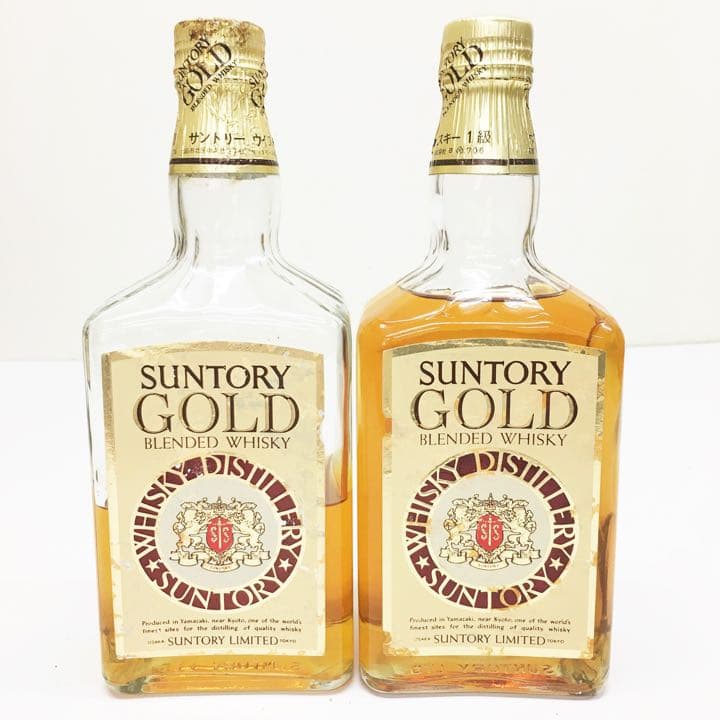未開栓/サントリー/ウイスキー/ゴールド/4本/720ml/42％/a80