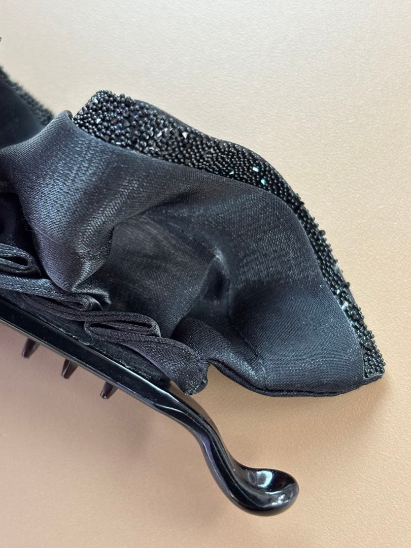 コンプレックスビズ　バナナクリップ　黒