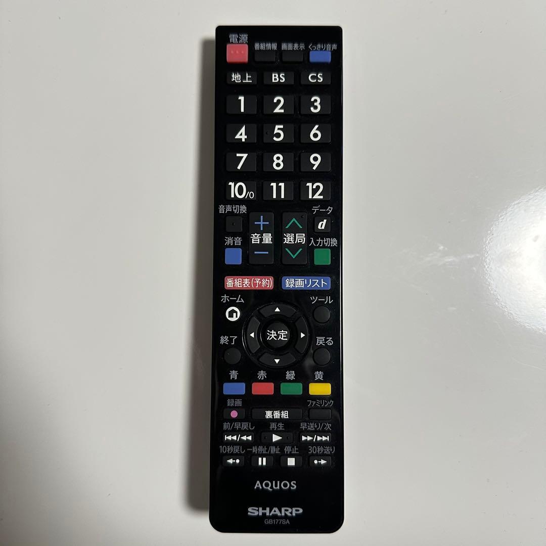 シャープテレビ LC-32H30 2016年製