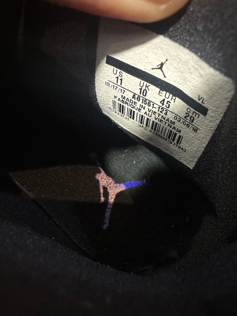 スパイク NIKE JORDAN 11 RETRO TD CLEAT CONCORD 29