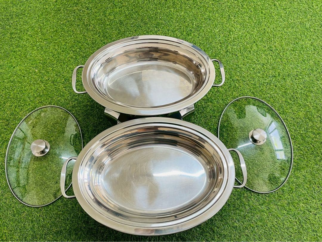 【美品2個】トラモンティナ 保温器 3.9L オーバル