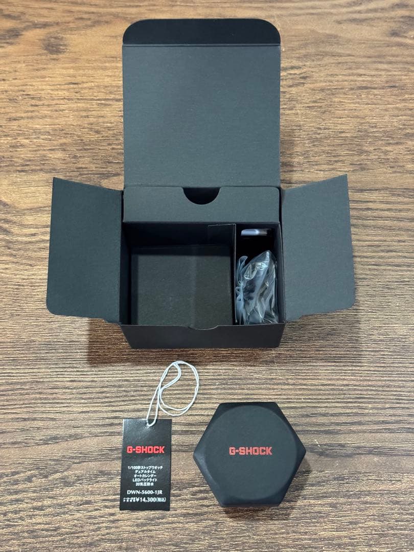 証明書付 CASIO G-SHOCK nano DWN-5600-1JRブラック