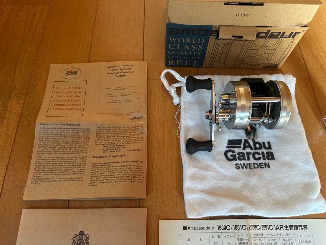 リール Abu Garcia Ambassadeur 1600C IAR