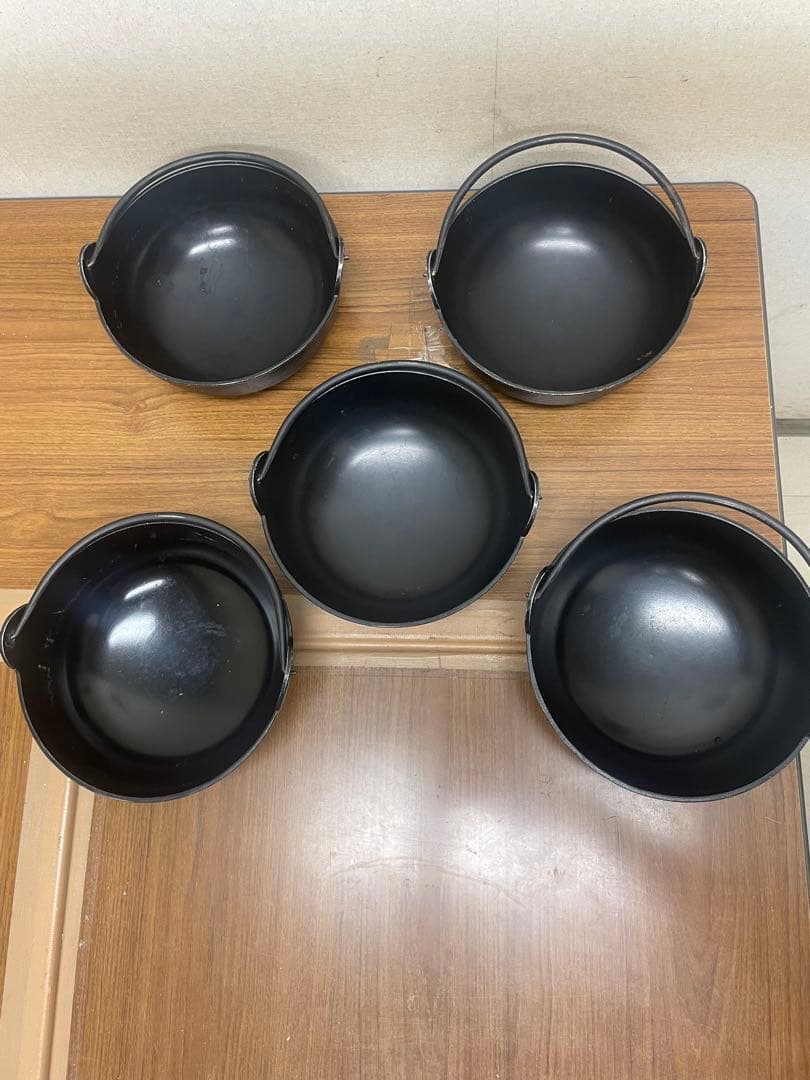 鉄鍋 5個セット 鍋焼きうどん