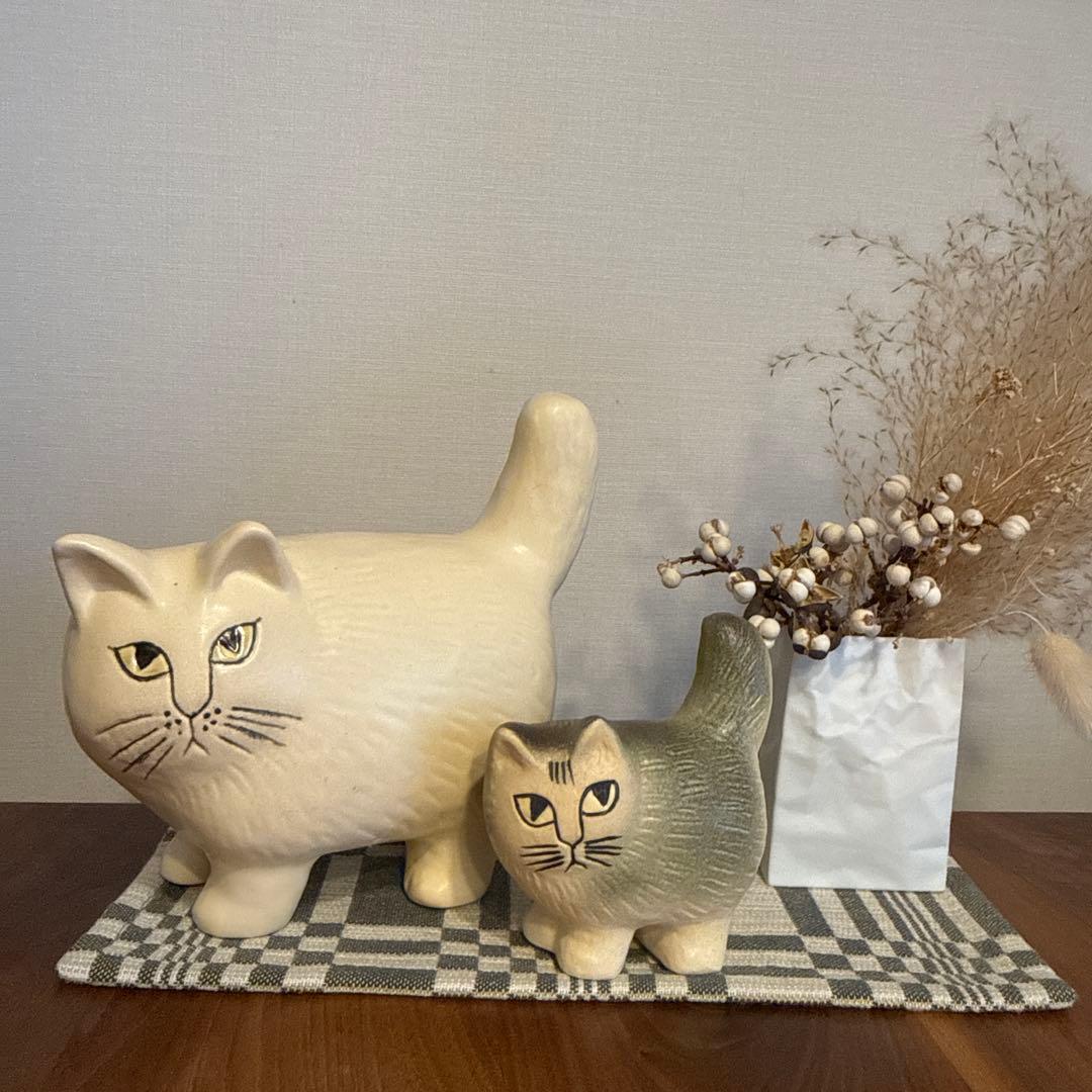 新品モア　二匹　リサラーソン生前のお品　レア