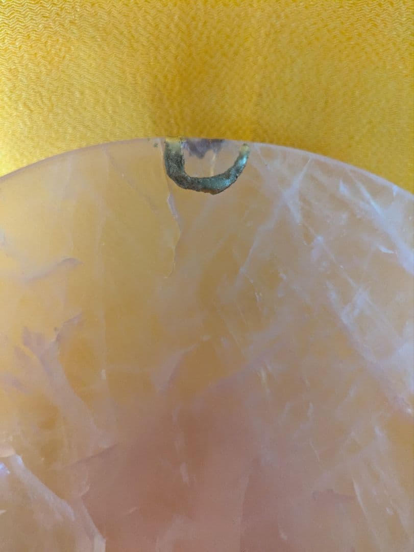 石彫刻茶碗、抹茶茶碗、倉田辰彦作、日本製