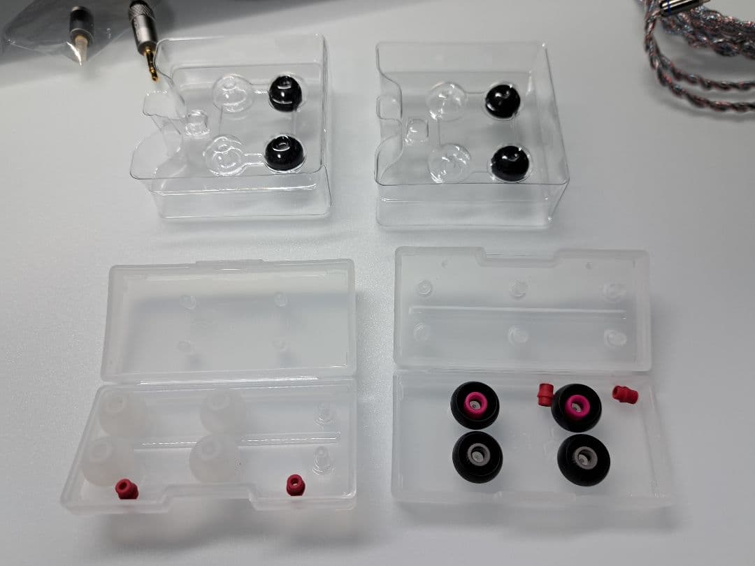 新品同様 Bqeyz Winter 4.4mm ブラック おまけ多数！