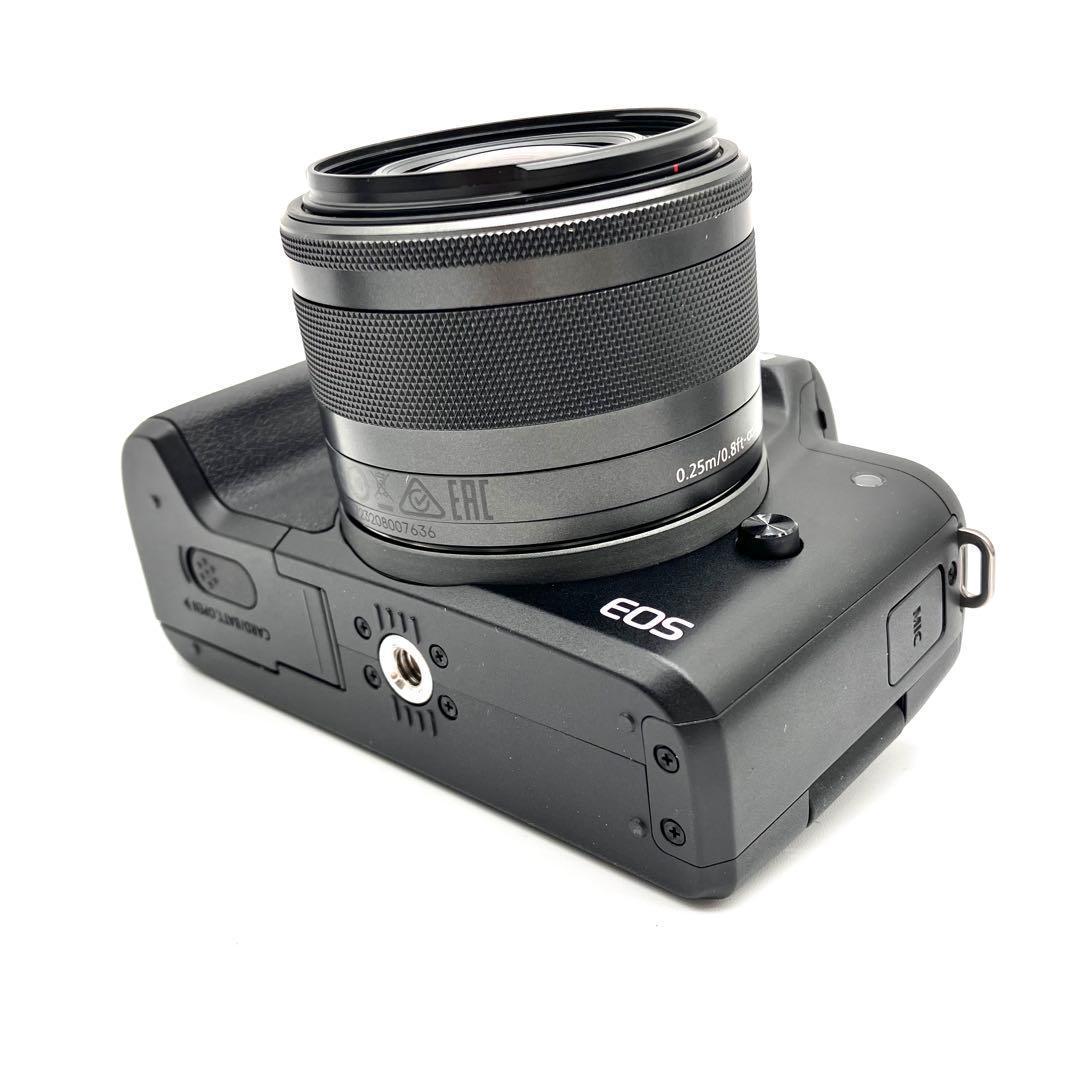 Wi-Fi対応♪ Canon EOS Kiss M2 ブラック 15-45mm