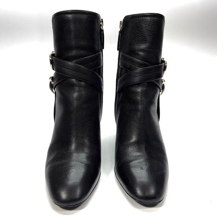 サルヴァトーレフェラガモ ショートブーツ　ガンチーニ　4 1/2 D