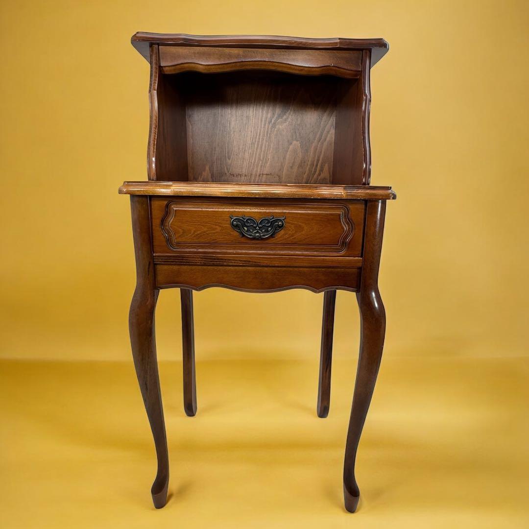 ヒカリHIKARI 光製作所 猫脚　コンソール　飾り棚キャビネットサイドテーブル