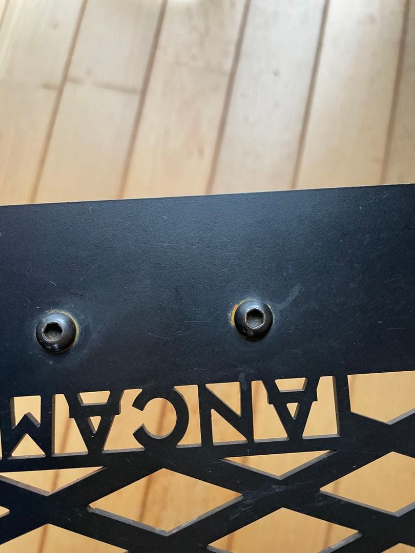 ANCAM メタヘキテ L 脚長 六角形 アイアン テーブル