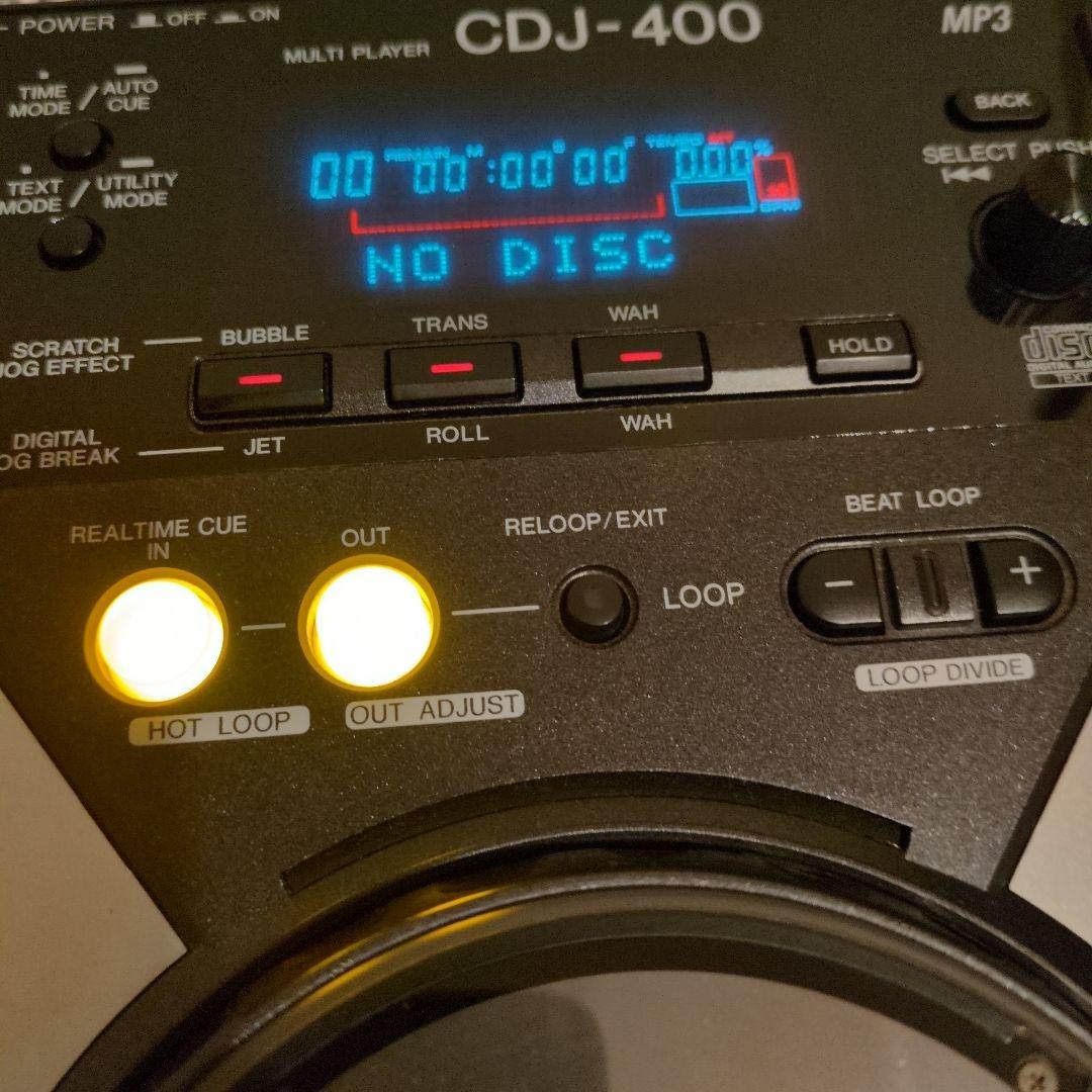 Pioneer CDJ-400 DJ機材