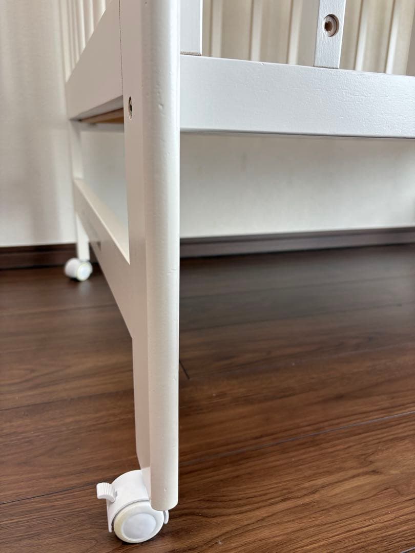 KATOJI カトージ ハイシートベビーベッド 白 廃盤 人気モデル