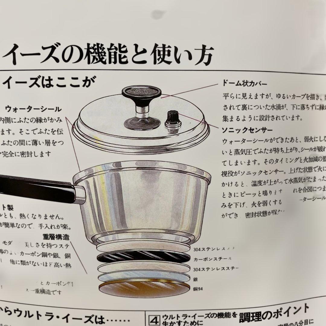 EHP EKCO UltraEase チタン入りステンレス中鍋