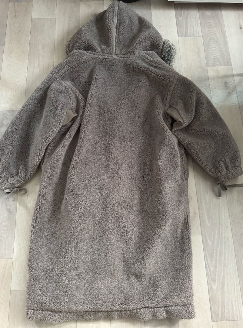 HYKE ボアフードコート