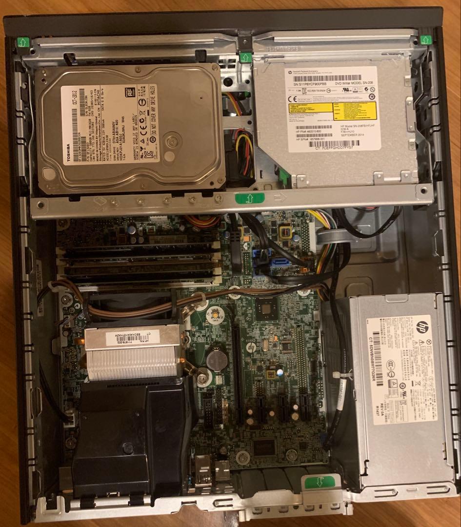 ミニPC HP prodesk 600 G1 SFF core i5