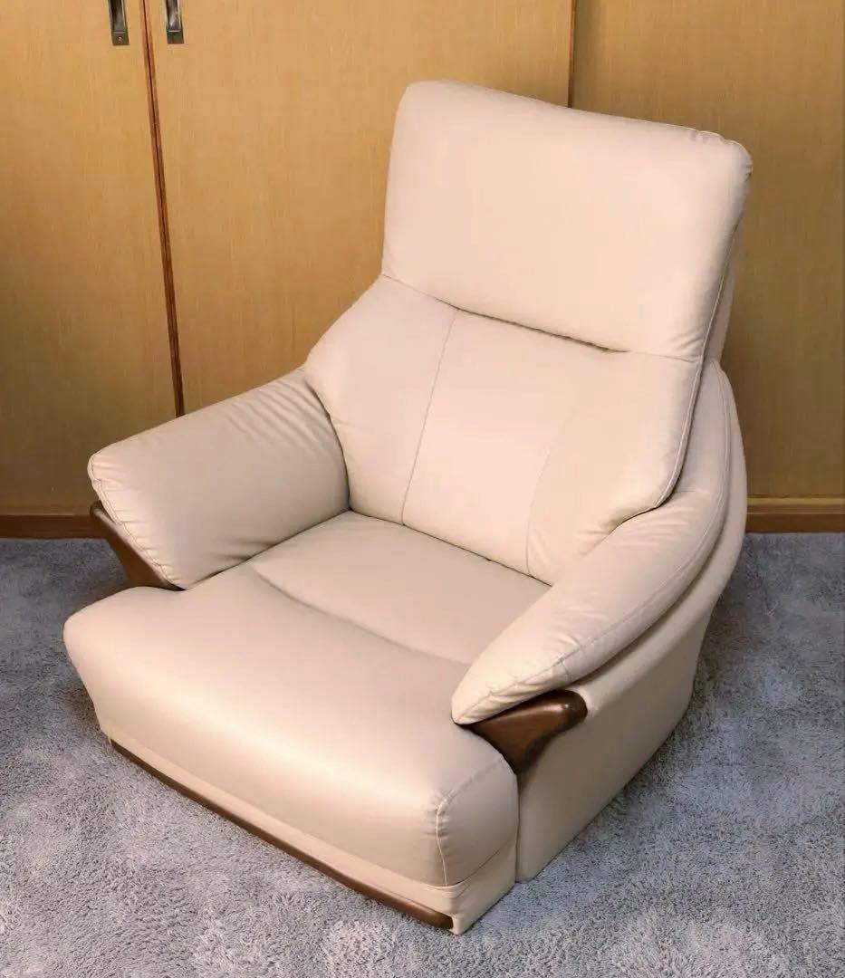 美品！ニトリ 1人用ソファ(Nシールド コウテイ3) パーソナルチェア