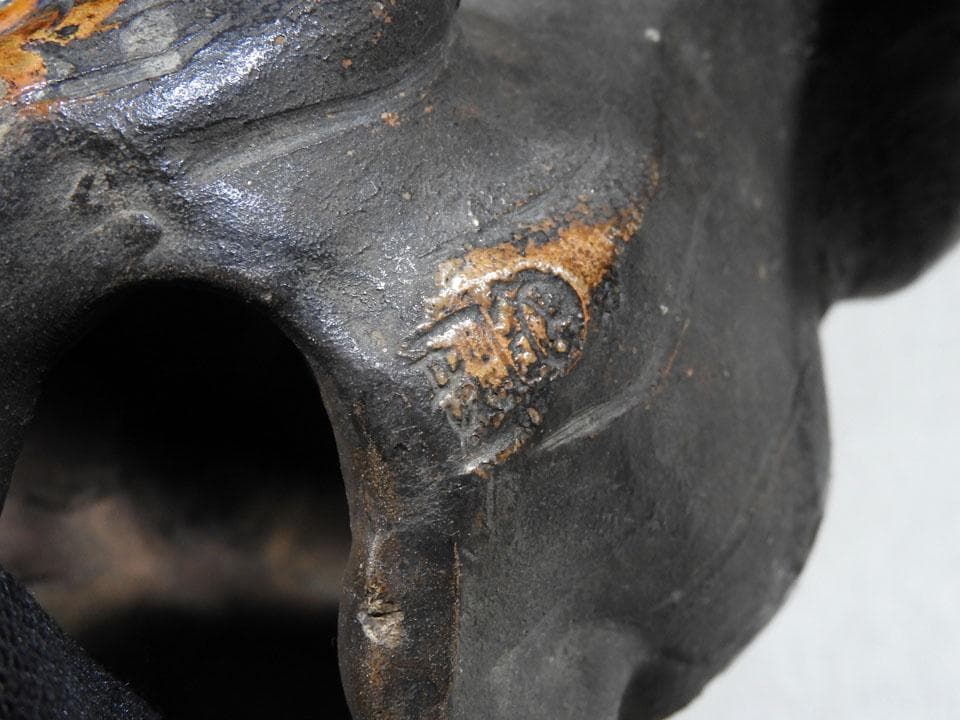 ●傑作 備前 古備前 唐獅子 備前焼 信楽焼 在銘 修復跡 縁起物 高さ21㎝