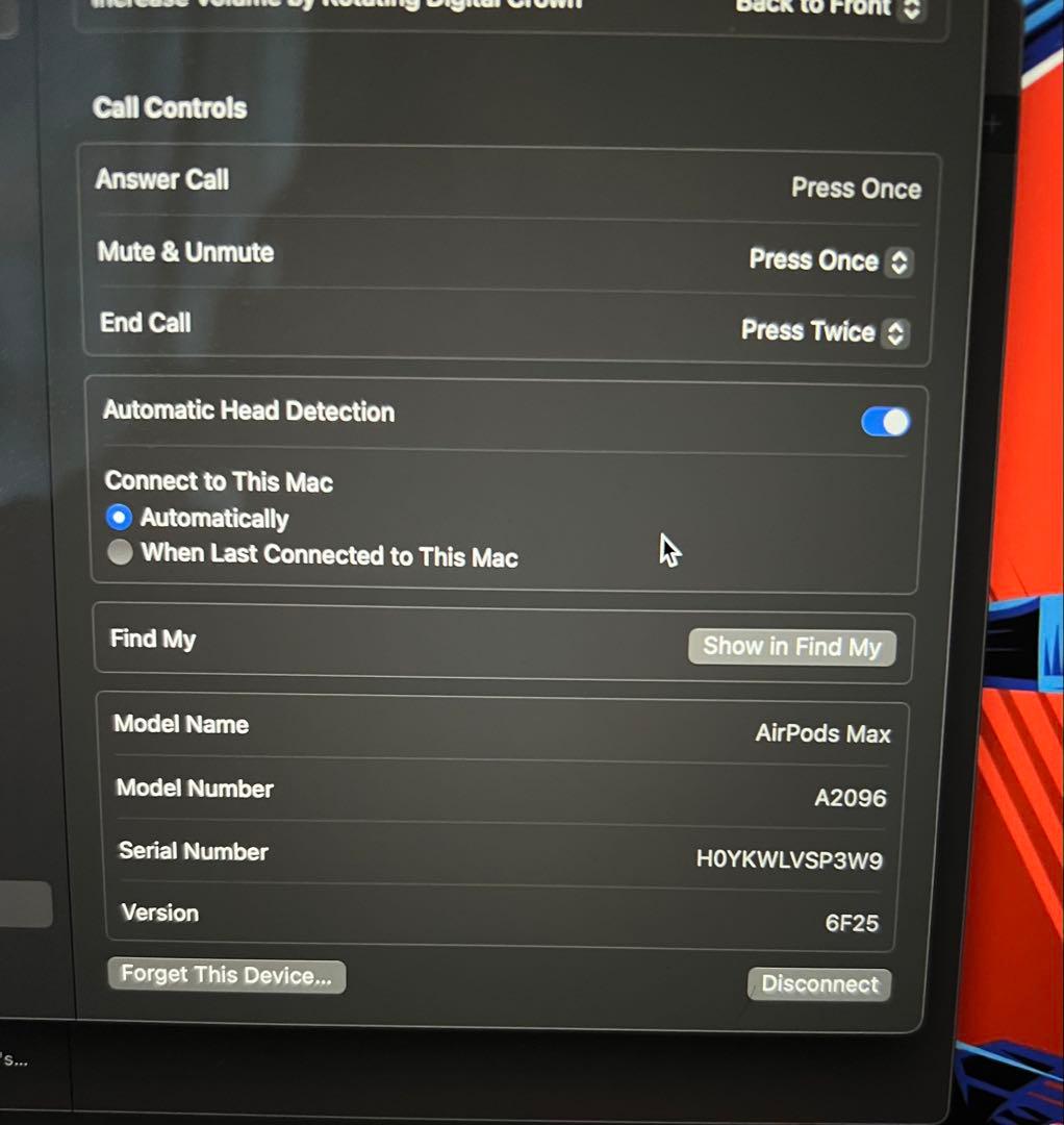 AirPods Max スペースグレイ 美品 ほぼ未使用