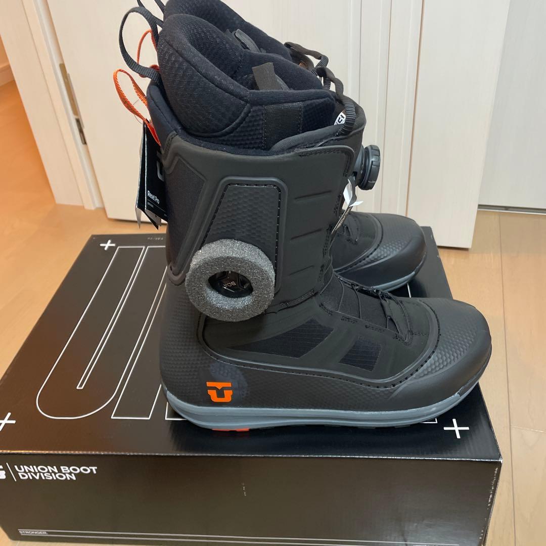 UNION リセットプロ　 ブラック スノーボードブーツ2026