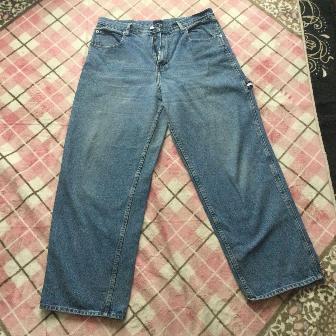  JEANS ワイドレッグデニム 