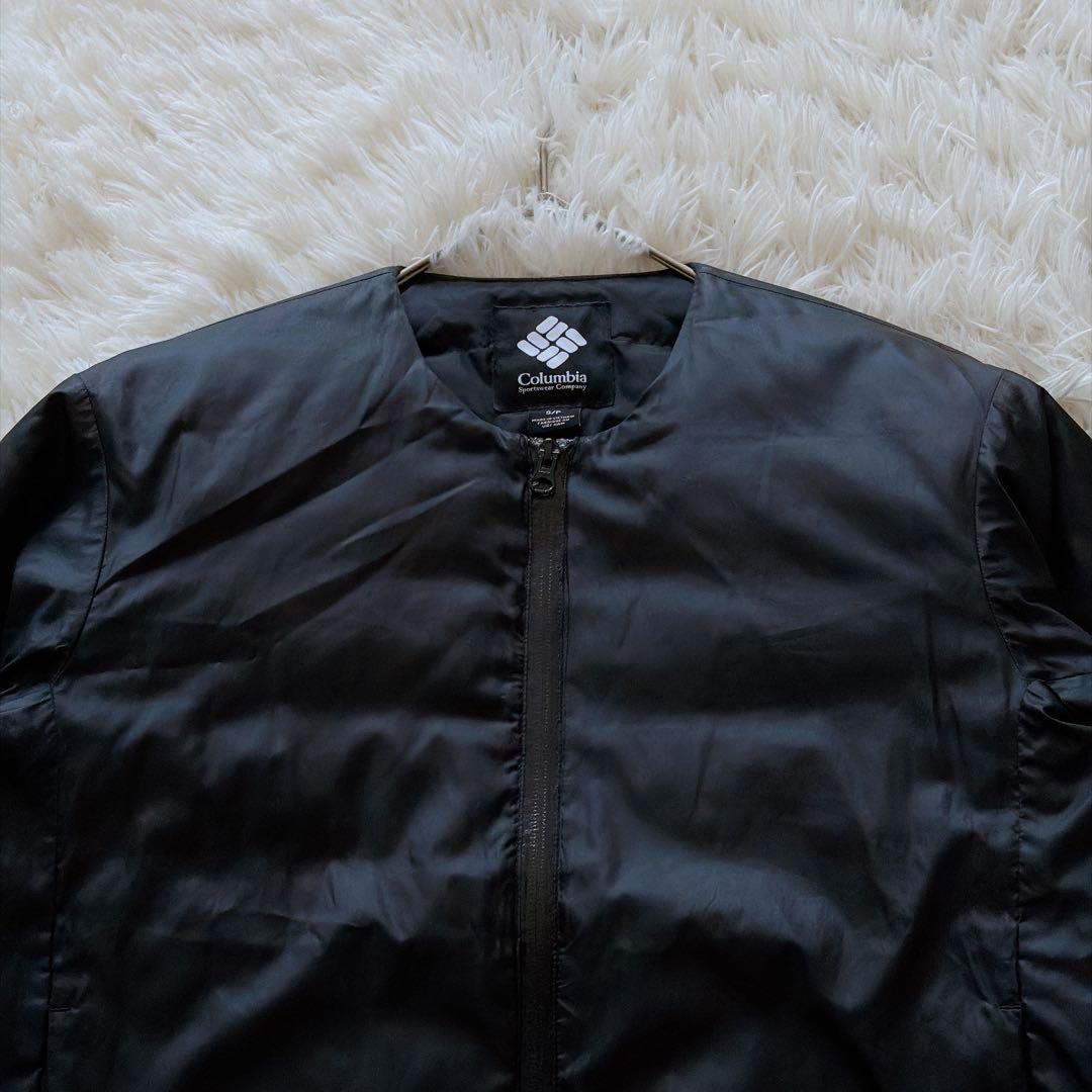 上位ライン✨コロンビア ブラックレーベル ダウンジャケット ブルゾン 黒