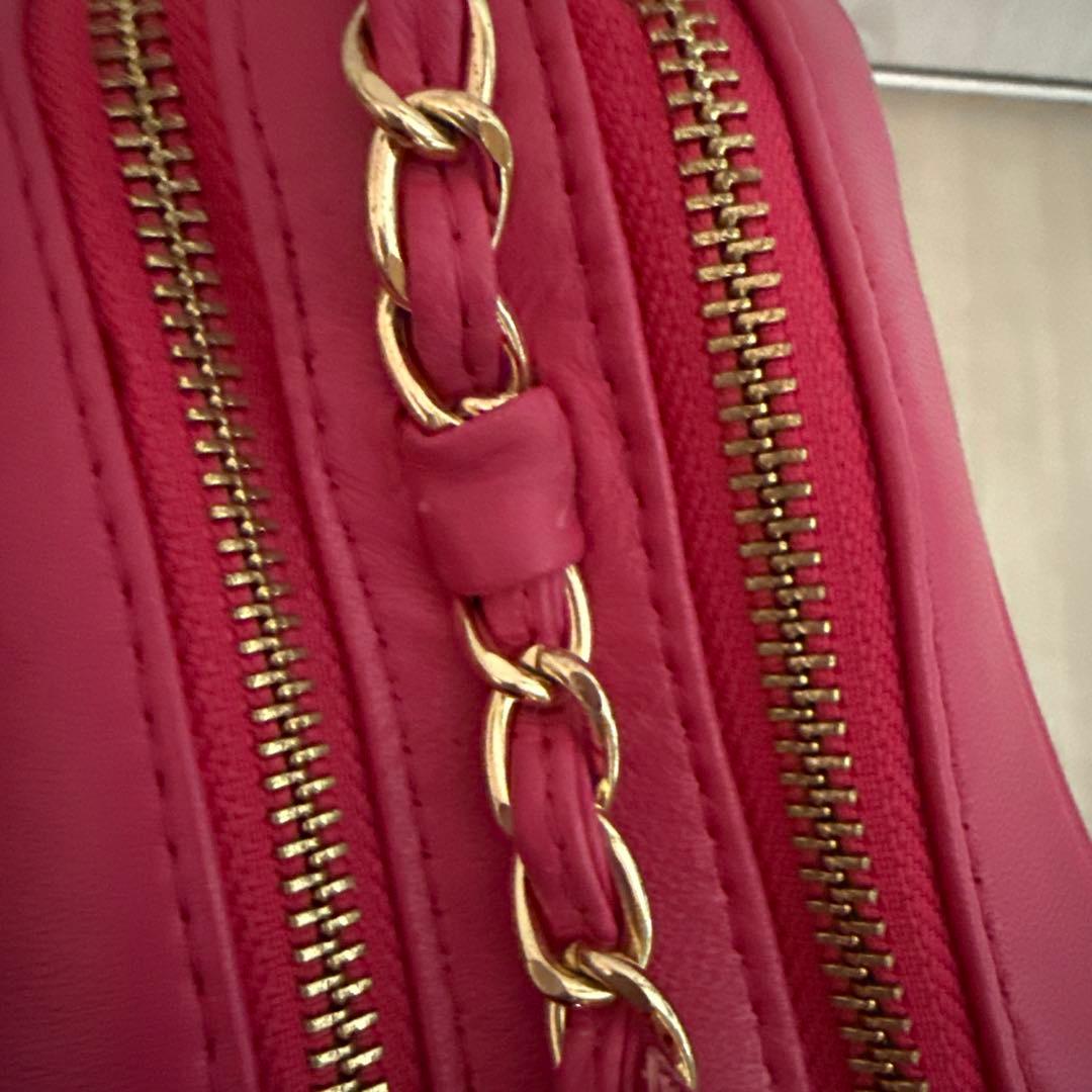 CCマーク　ピンクバック　ショルダー　ボディクロス